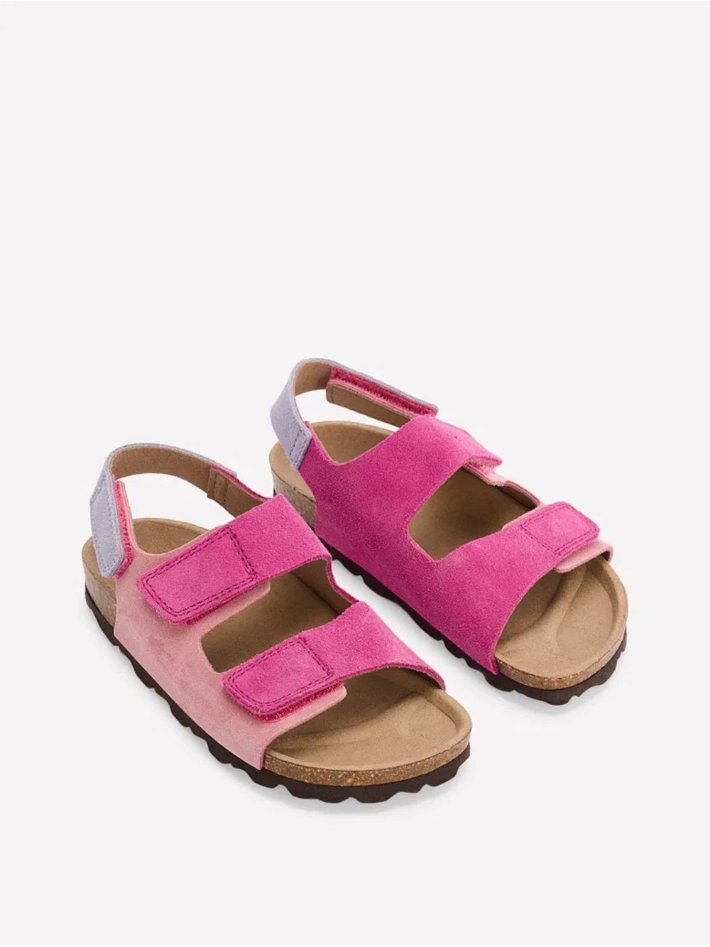 MINI BODEN Colourblock Sandal-Pink